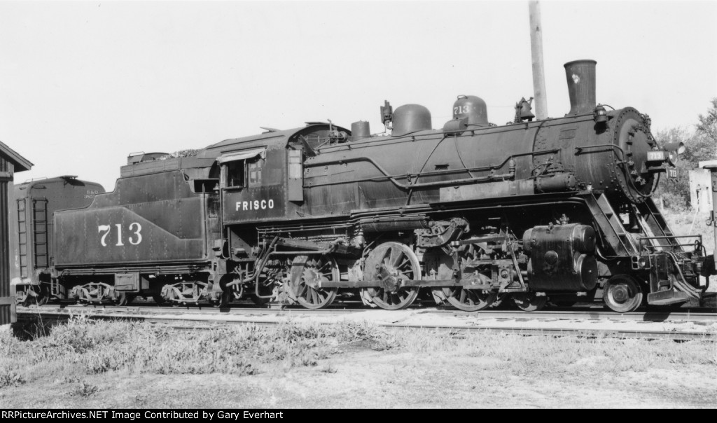 SLSF 4-6-0 #713 - St Louis-San Francisco